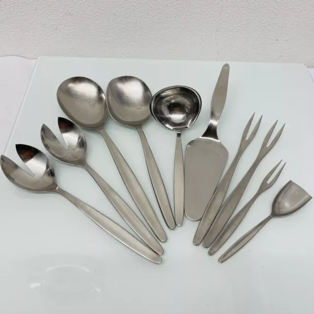 WMF Besteck Stockholm Cromargan Servierbesteck Vorleger 10 teilig