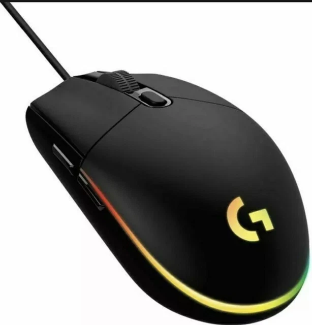 Logitech G203 LIGHTSYNC Gaming Maus - Schwarz