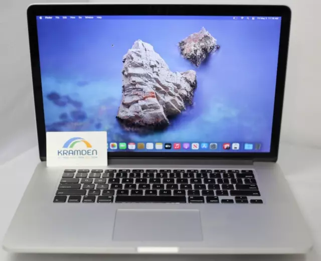 Apple MacBook Pro A1398 (EMC 2910) 2015 4th Gen i7 16GB RAM 512 SSD Grade B, D9