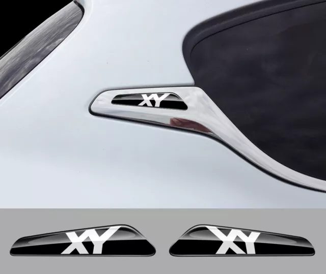 2 X Stickers Pour Peugeot 208 Sport Xy Style Autocollant Sticker Auto Bd558-Xy