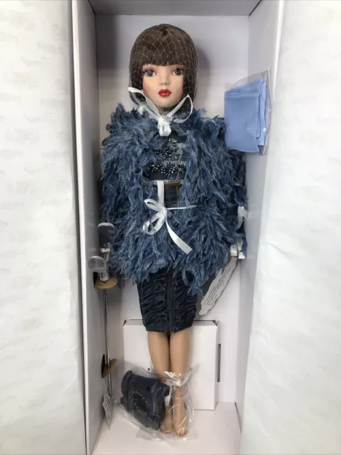 16” Tonner Ellowyne Wilde Doll Feeling Navy Blues 2022 LE 200 Virtual Convt NRFB