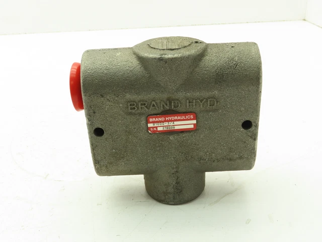 Brand Hydraulics B1000-3/4 Proportional Flow Divider Valve 3/4" NPT