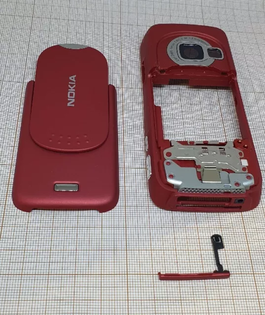 Original Nokia N73  Cover Mix red NEW EOL ITEM