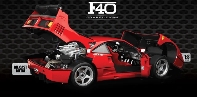 Maquette Ferrari F40 LM Pocher 1/8 Moteur Complet - Neuve En Boîte