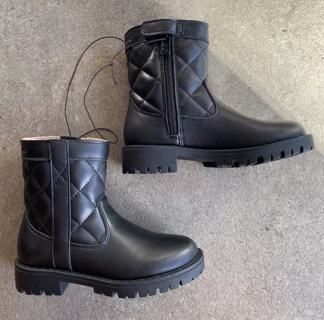 Country Road Girls Quilted Boots Size 27 (Aus 9) RRP$99.95