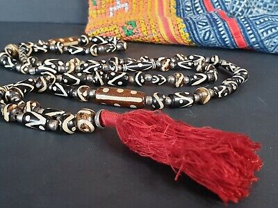 Old Tibetan Mala Prayer Beads / Necklace …beautiful collection and accent piece