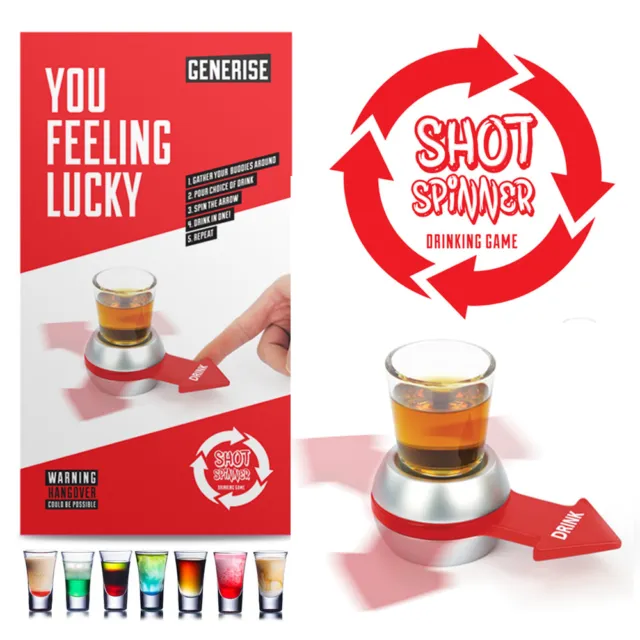 Boisson Adulte Boisson Amusant Fête Jeu Rotatif Shooter Nuit Casino Fête Amusant 2