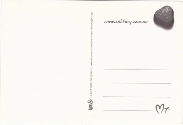 V06401a Australia Avant Card #6401a Cadbury Chocolates postcard 2