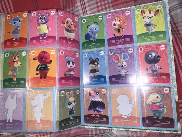 24 carte amiibo ACNH série 5 + Classeur collector Album Amiibo - Collection