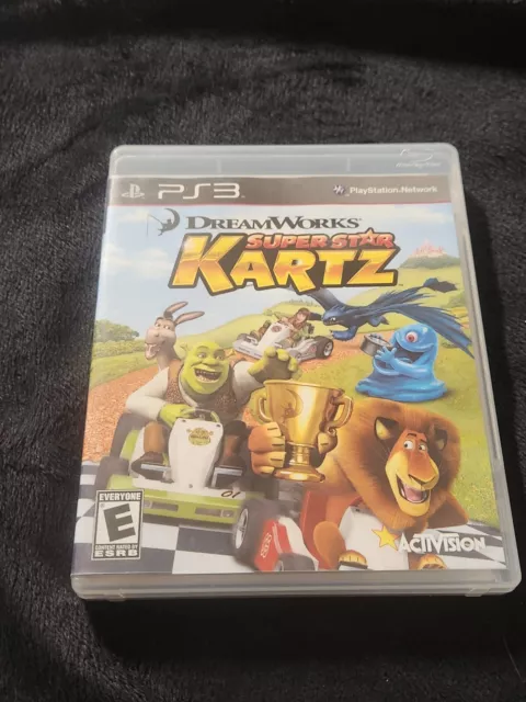 DreamWorks Super Star Kartz (PlayStation 3, 2011) PS3 Complete Tested Working DreamWorks Super Star Kartz (PlayStation 3, 2011) PS3 Complete Tested Working
