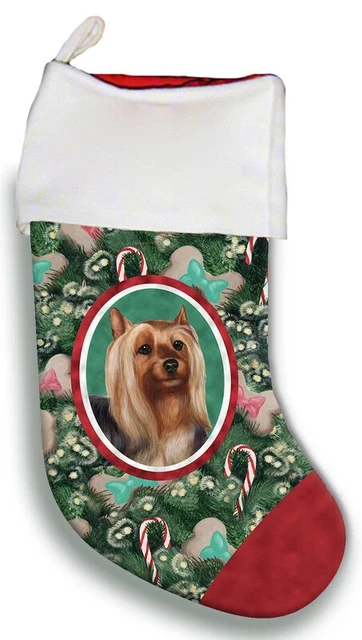 Christmas Stocking - Silky Terrier 11102