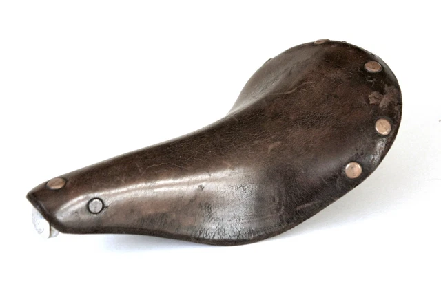 à restaurer LOT SELLE DE VELO ANCIEN IDEALE CUIR CYCLISME SADDLE