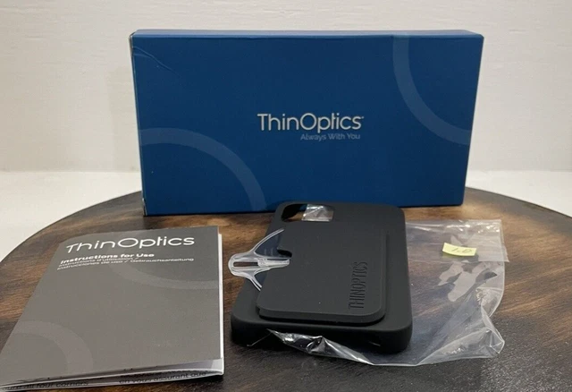 Thinoptics Ultra Thin Lightest Most Flexible Reading Glasses Universal Pod Case