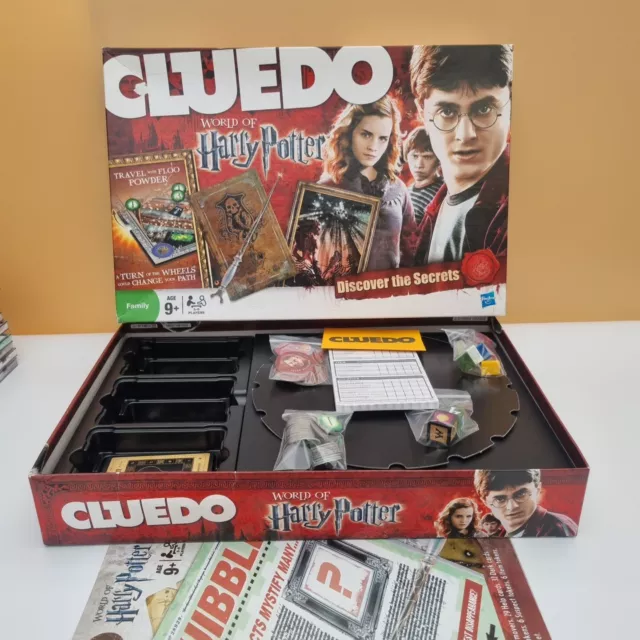 Cluedo World Of Harry Potter Discover The Secrets Board Game Hasbro Complete