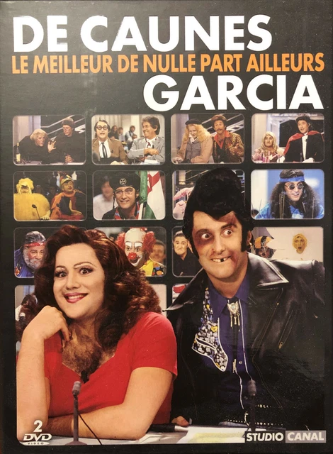 De Caunes & Garcia "Le meilleur de Nulle Part Ailleurs" DVD 1 & 2