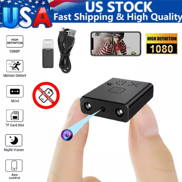 Mini Spy Camera Wifi IP Security Camcorder 4K FHD 1080P DVR Night Vision 2023 US