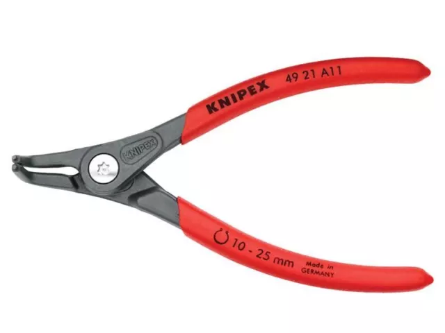 Knipex Alicates de precisión de aro exterior Punta doblada 90 ° externa 10-25mm 3