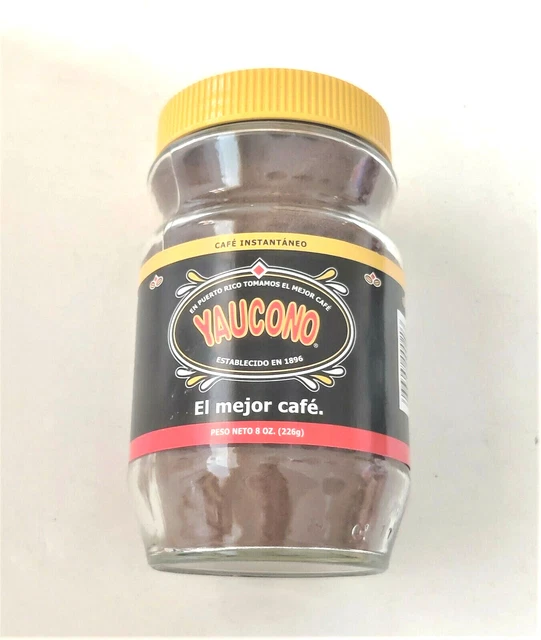 INSTANT COFFEE CAFE Instantaneo Yaucono 18oz Purerto Rico Hot Roasted