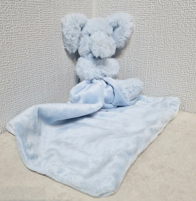 M&S BLUE ELEPHANT Soft Toy 07306969 Marks & Spencer Comforter Blanket