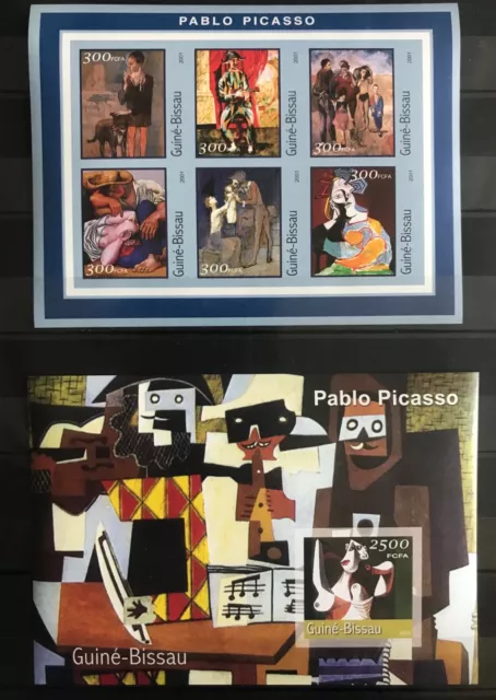Guinea Bissau - Pablo Picasso - Art - imperf. - Timbres / stamps  MNH** YG