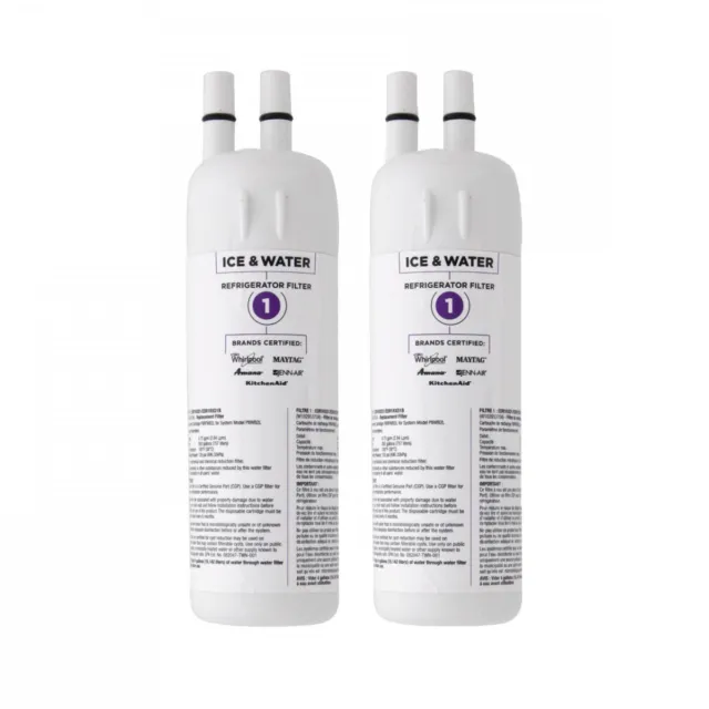 EveryDrop Whirlpool W10295370A EDR1RXD1 Kenmore 46-9930 Water Filter 2 Pack