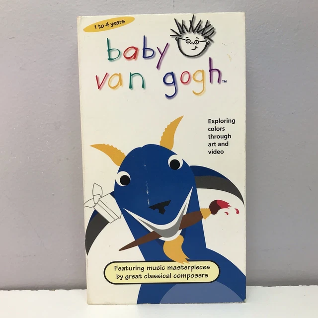 F.H.E. Disney Baby Einstein Van Gogh VHS Video Tape Art Colors BUY 2 GET 1 FREE!
