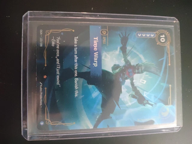 TIME WARP - Riftbound: League of Legends TCG | Origins (OGN 122/298 ...
