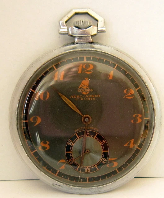 OROLOGIO DA POLSO Antico Tavannes Art Deco Swiss Roman Index Uomo