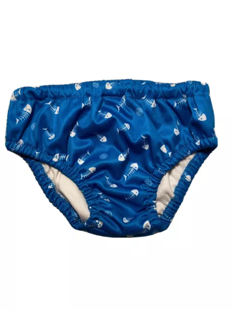 Charlie Banana -REUSABLE Baby SWIM DIAPER Size XL 28-55 Lbs Boys ORGANIC COTTON