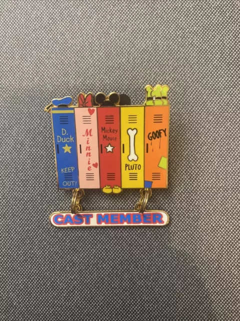 Disney Pin 6929 WDW Fab 5 - Lockers Dangle - Cast Member Exclusive