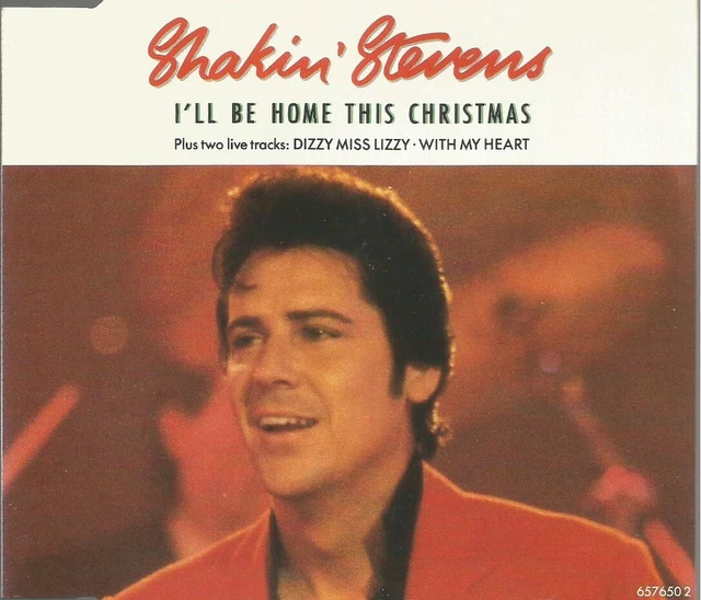 Shakin' Stevens - I'll Be Home This Christmas 1991 Epic CD single