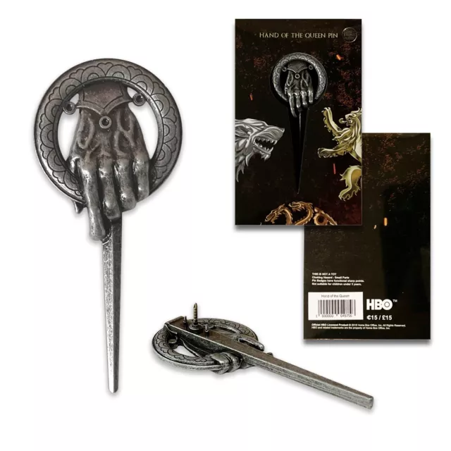 Official Game Of Thrones Hand Of The Queen Lapel Pin Badge Merchandise GOT