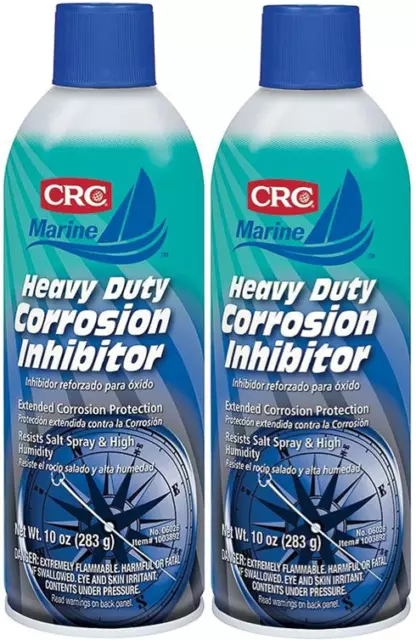 CRC 06026 Marine Heavy Duty Corrosion Inhibitor  2 Pk, Two Net Wt. 10 Oz. Cans