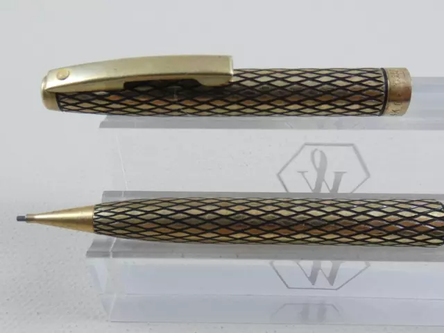 Vintage Sheaffer Imperial Sovereign diamantgeschliffener Druckbleistift, GT *Delle*