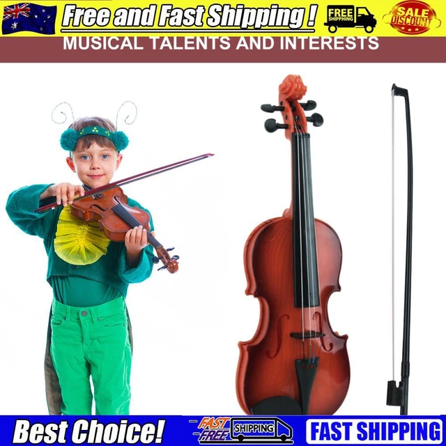 Acoustic Violin Toy Adjustable String Simulation Musical Instrument Kid Gifts