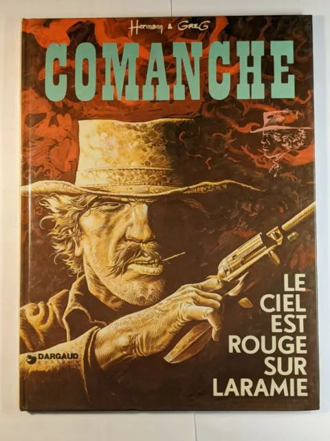 comanche	le ciel est rouge sur laramie	T4	1975	EO	hermann greg