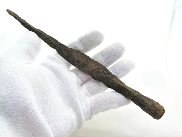 Unique Ancient Late Roman/Early Byzantine Iron Spear Head 9,84''