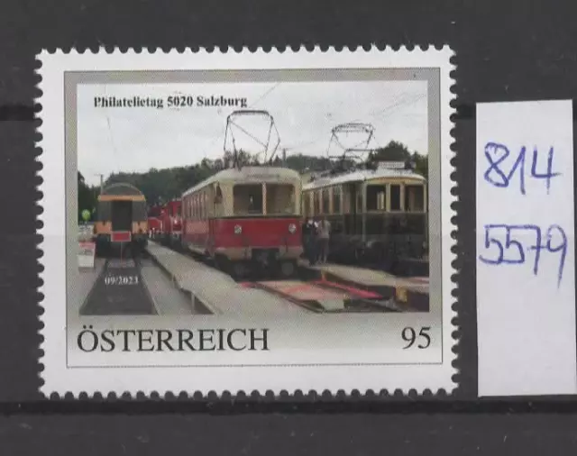 Österreich PM Philatelietag 5020 SALZBURG Eisenbahn 8145579 **