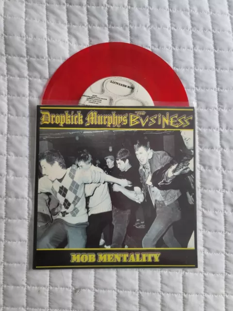 Dropkick Murphy’s / The Business, Mob Mentality 7" Red Vinyl Rancid NOFX