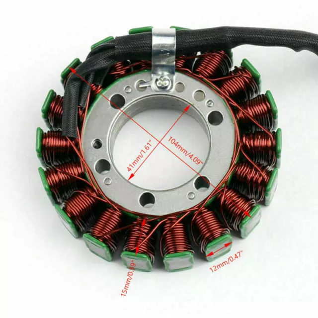 Bobine alternateur Pour Kawasaki ER650 ER-6N/-6F Ninja 650 06-11 KEL650 07-16 FD