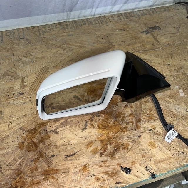 14-16 Mercedes W212 E400 E63 AMG Left Side Rear View Door Mirror w/ Camera OEM