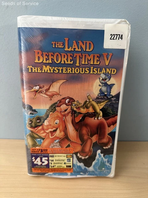 THE LAND BEFORE Time V The Mysterious Island VHS 1997 £11.50 - PicClick UK