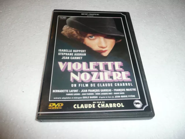 Dvd -  Violette Noziere  - Isabelle Huppert Jean Carmet - Dvd Rene Chateau