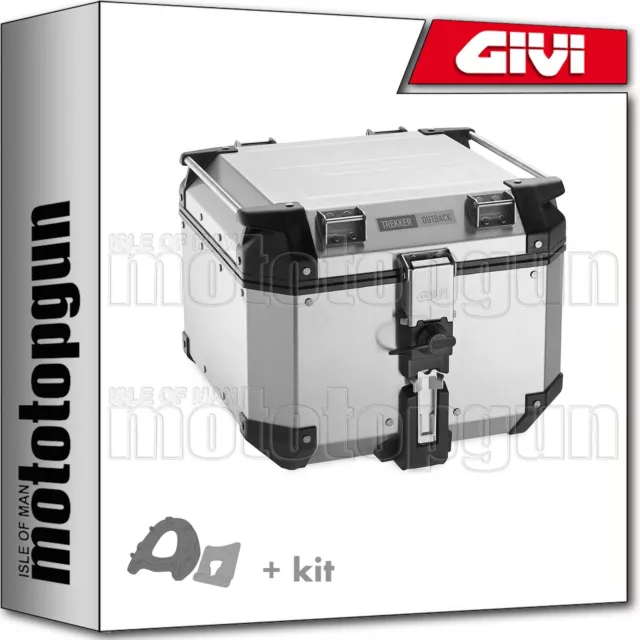 Givi Top Case Trekker Outback Obkn42A + Porte-Paquet Bmw R 1200 Gs 2018 18