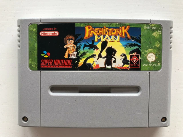 prehistorik man Super Nintendo