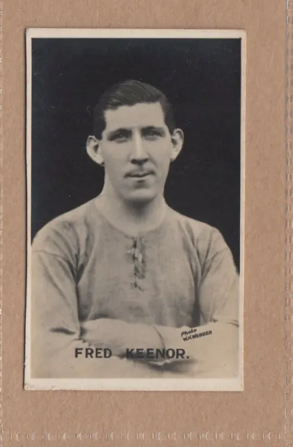 1921-22 DC Thomson berühmte britische Fußballer - Fred Keenor, Cardiff City