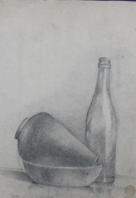 ANCIEN DESSIN AU crayon , croquis 14, bon état 15x24 cms, 1920 EUR 15