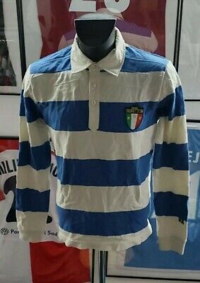 Benetton Jersey Shirt Maglia Cotton Vintage Rugby Italy Italia Italy benetton L 