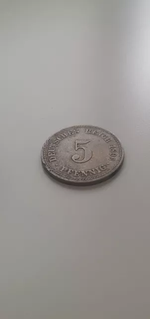 5 Pfennig 1896 A Deutsches Reich