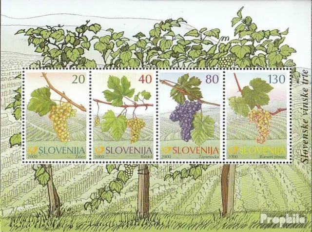 Slowenien Block11 (kompl.Ausg.) gestempelt 2000 Alte Rebsorten